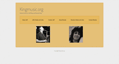 Desktop Screenshot of kingmusic.org